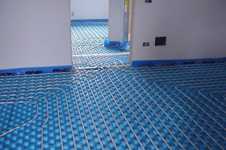 Rotolo tappeto fonoassorbente impianto a pavimento